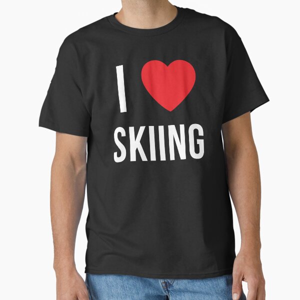 Item preview, I ♥ SKIING designed and sold by TheILoveShop ❤️.