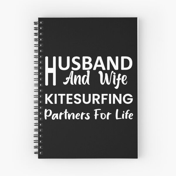 Item preview, Husband And Wife Kitesurfing Partners For Life designed and sold by Outdoorsy World.