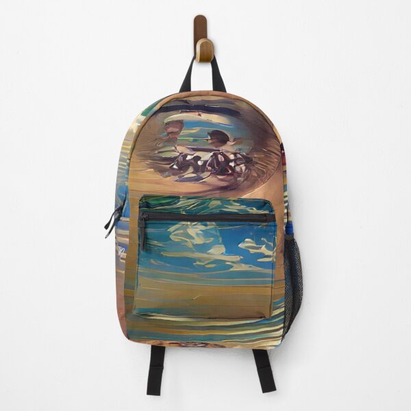 Item preview, Salvador Dali Tribute - Trippy Face Landscape Dream - Dali designed and sold by CattlettArt.