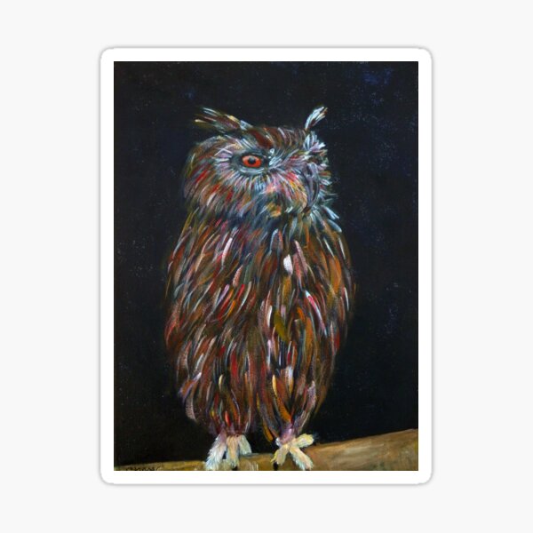 Eagle Owl Sticker