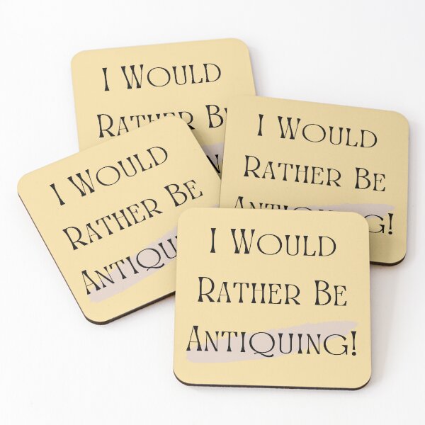 Item preview, I Would Rather Be Antiquing! Funny shirt men gift women gift designed and sold by InnovantDesigns.