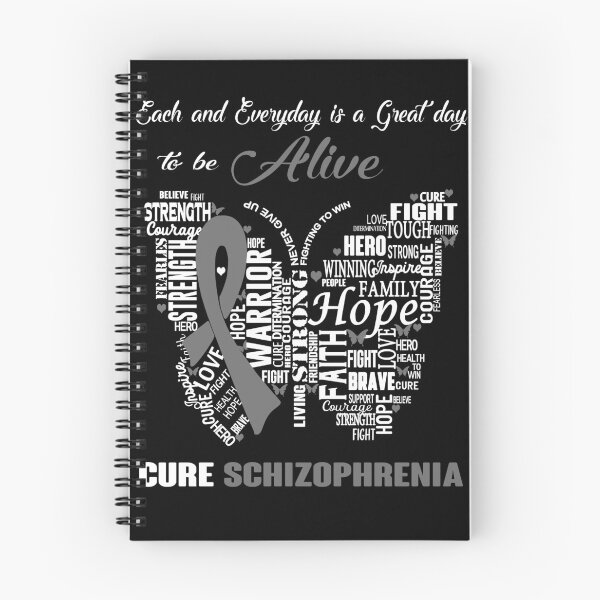 Item preview, Butterfly Ribbon Cure Schizophrenia Awareness designed and sold by Tadmab.