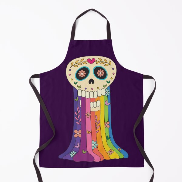 Item preview, Sugar Skull Vomiting Rainbow designed and sold by storyboxdesigns.
