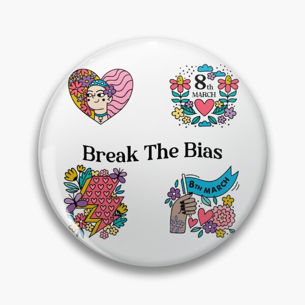 Item preview, Breakthebias, Women IWD Vintage Break The Bias designed and sold by Open  Space.