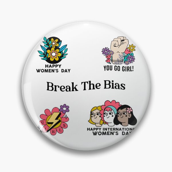 Item preview, Breakthebias, Women IWD Vintage Break The Bias designed and sold by Open  Space.