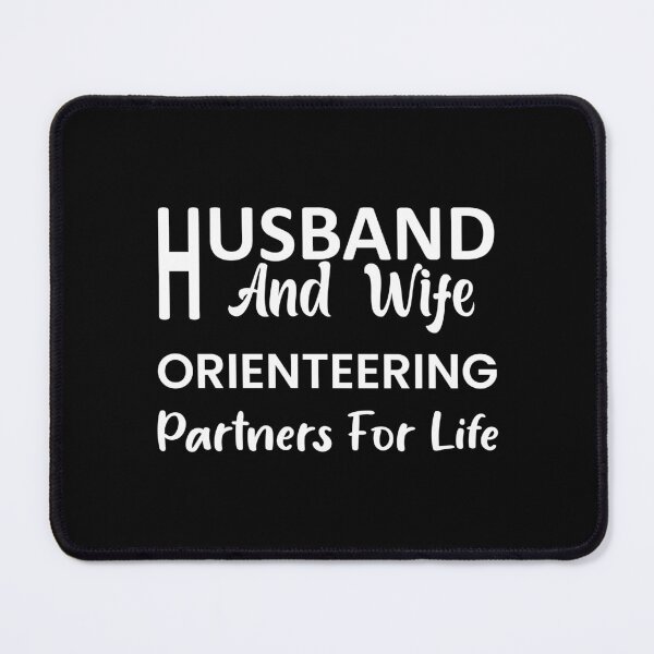 Item preview, Husband And Wife Orienteering Partners For Life designed and sold by Outdoorsy World.