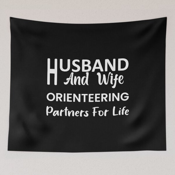 Item preview, Husband And Wife Orienteering Partners For Life designed and sold by Outdoorsy World.