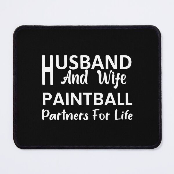 Item preview, Husband And Wife Paintball Partners For Life designed and sold by Outdoorsy World.