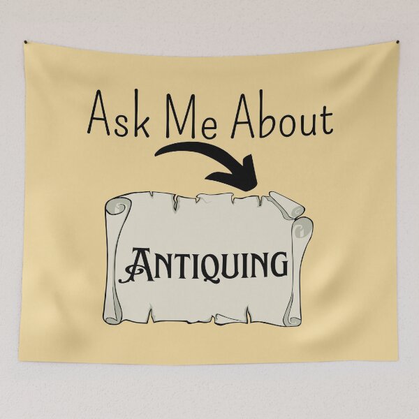 Item preview, Ask Me About Antiquing Funny shirt men gift women gift designed and sold by InnovantDesigns.