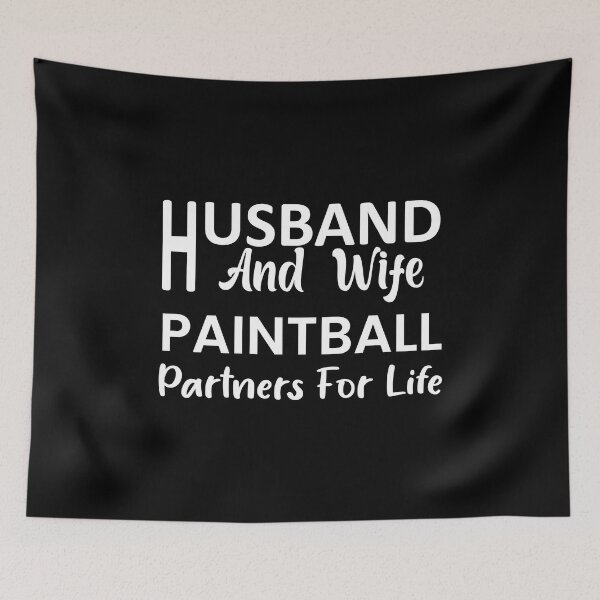 Item preview, Husband And Wife Paintball Partners For Life designed and sold by Outdoorsy World.