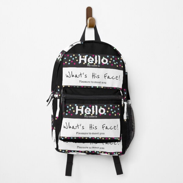 Item preview, Hello My Name is, WHATS HIS FACE! designed and sold by Right Passage.