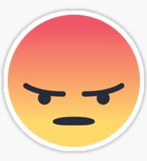 Facebook Angry Reaction Angery Meme v2 Sticker