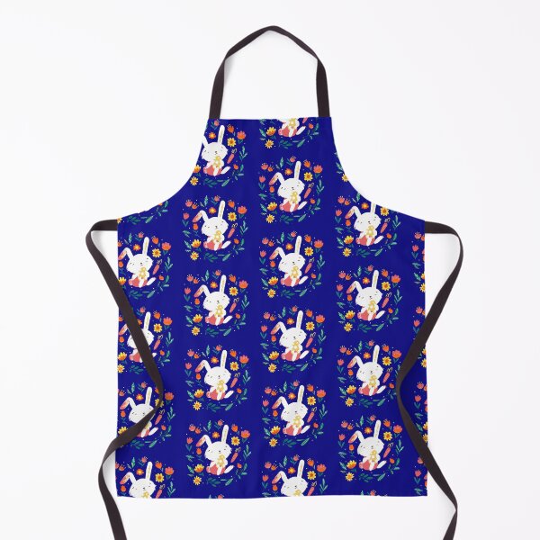 Item preview, Super cute easter bunny with flowers. designed and sold by benjielwarro.