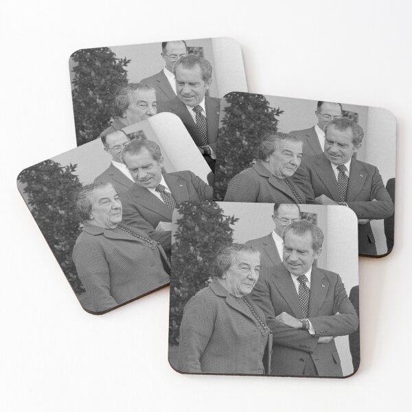 Item preview, Golda Meir And President Richard Nixon - White House - 1973 designed and sold by warishellstore.