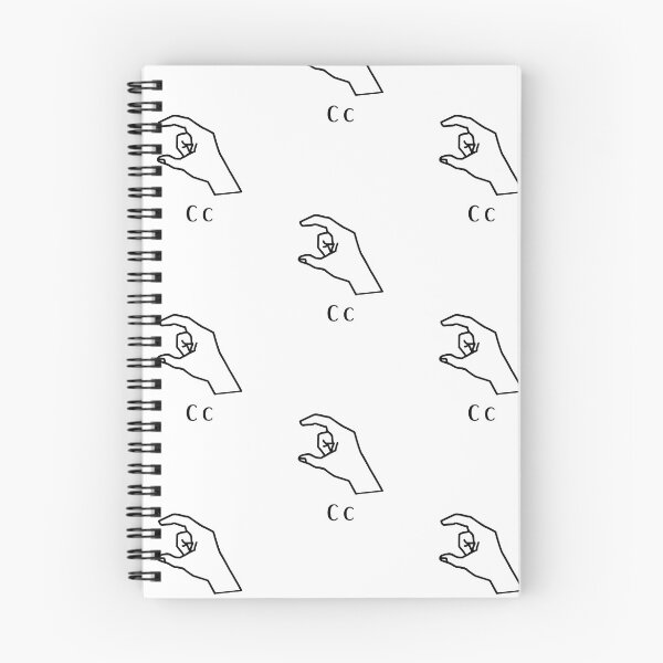 Item preview, Copy of bsl alphabet letterC,finger spelling designed and sold by amy greaves.