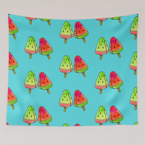 Item preview, Watermelon Popsicles Transparent designed and sold by MarielaArtShop.