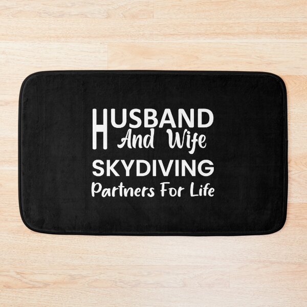 Item preview, Husband And Wife Skydiving Partners For Life designed and sold by Outdoorsy World.