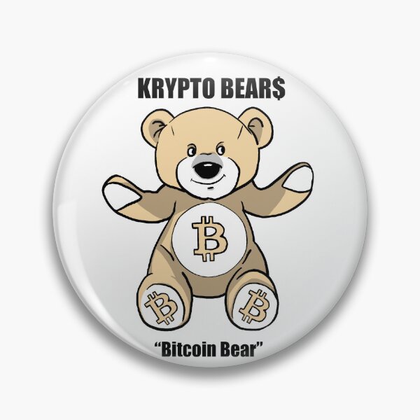 Item preview, KRYPTO BEAR$ “Bitcoin Bear” designed and sold by ToxicHoney.