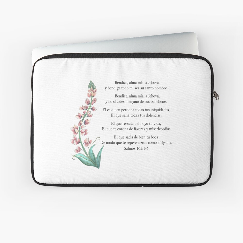 Bendice alma mía a Jehová, Spanish Bible Verse | Mouse Pad