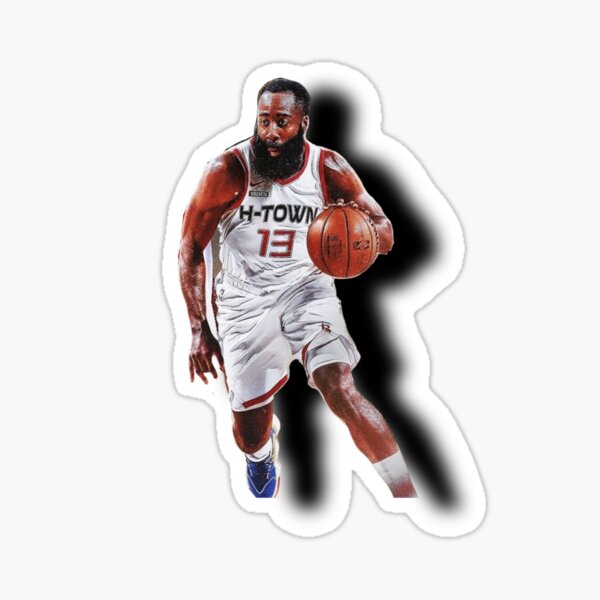 James Harden Sixers Basketball Player Sticker For Sale By Ilyasafif Redbubble