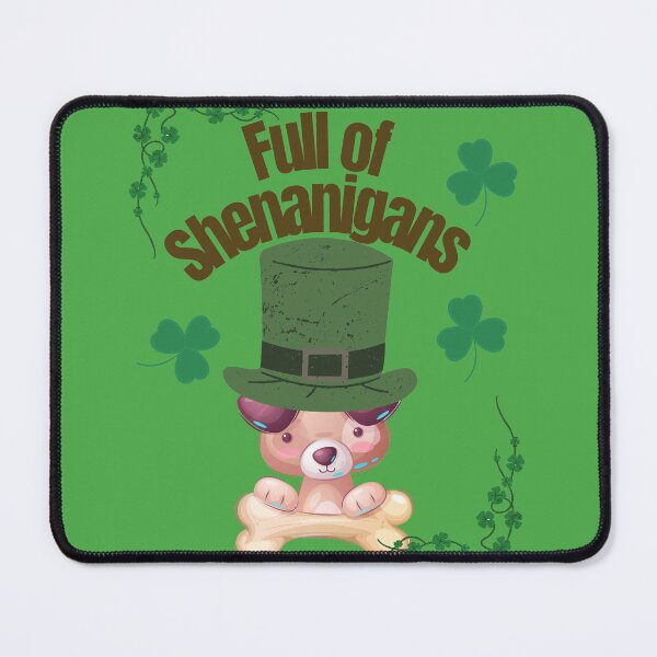 Item preview, Full of Shenanigans - Irish Dog with Bone designed and sold by Mechanical-Artt.