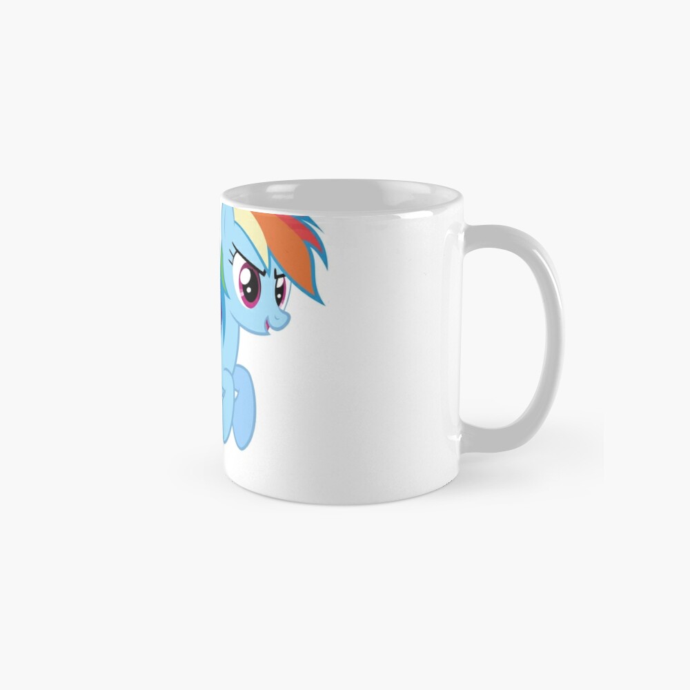 Every Rainbow Dash Ever White Mug Coffee Mug Tea Cups Mugs 330Ml Bronies  Brony Mlp My Little Friendship Magic 20 Percent Cooler - AliExpress