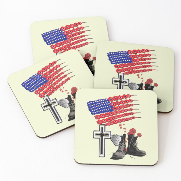 Item preview, Happy Memorial Day Flowers National Red Poppy Veteran Rememberance Day designed and sold by tamdevo1.