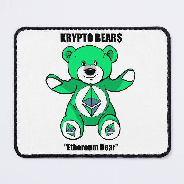 Item preview, KRYPTO BEAR$ “Ethereum Bear” designed and sold by ToxicHoney.