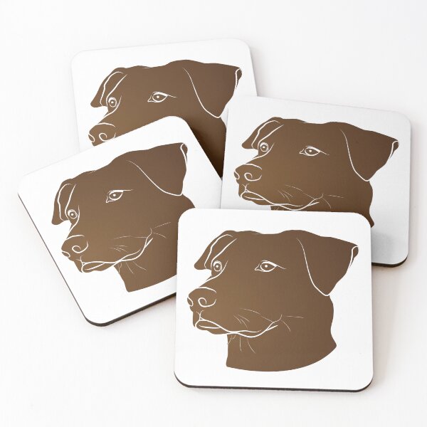 Item preview, Baesic Choco Lab Outline designed and sold by Baesic Clothing Co..
