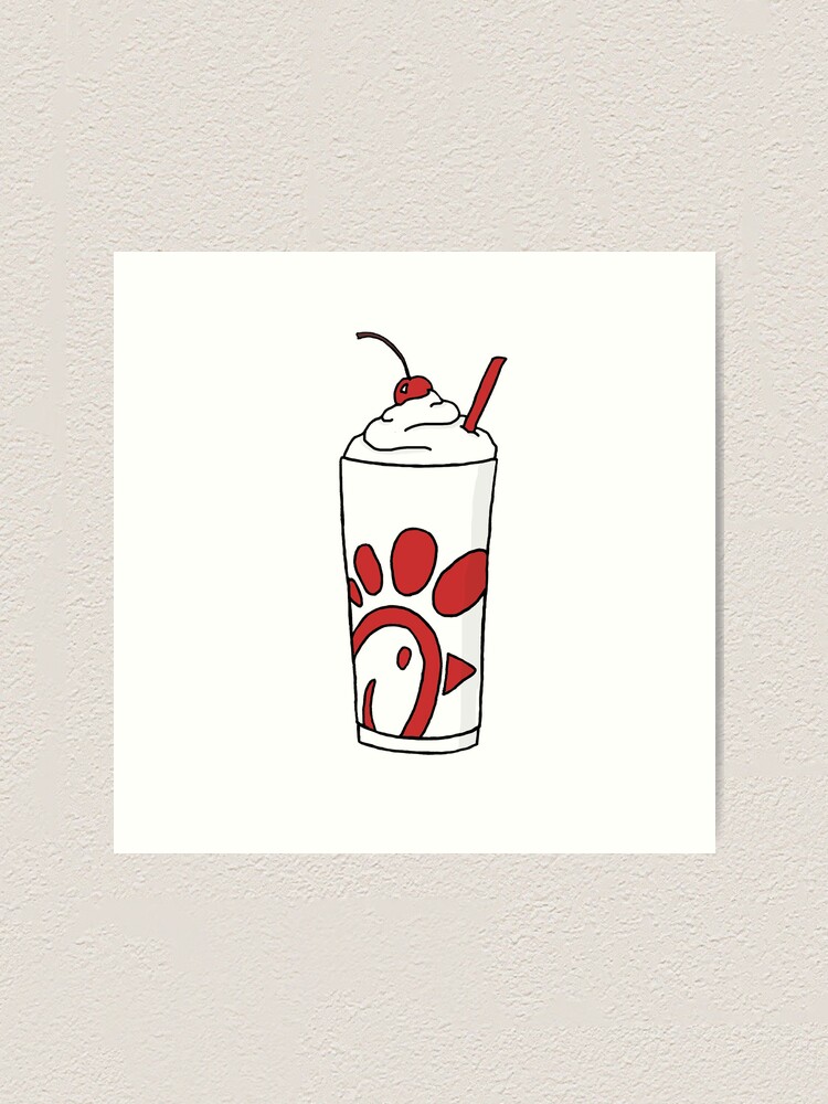 Chick fil a Milkshake Hand drawn