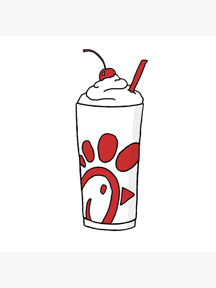 Chick fil a Milkshake Hand drawn