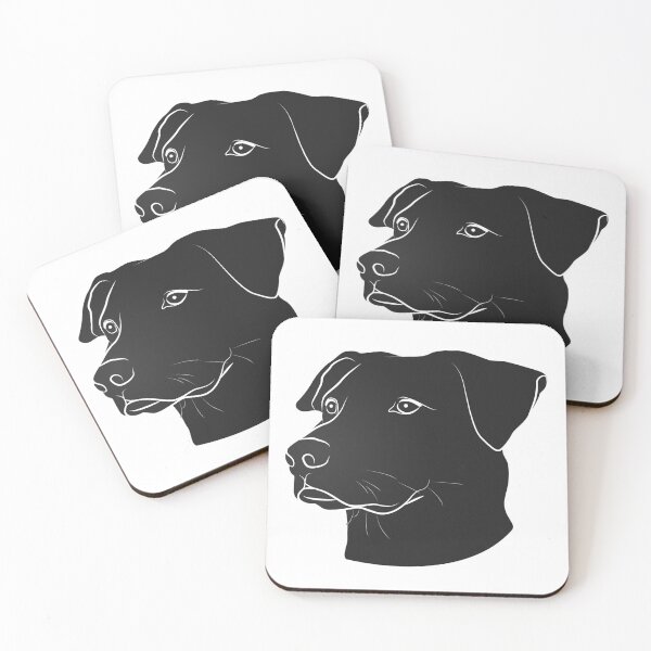 Item preview, Baesic Black Lab Outline designed and sold by Baesic Clothing Co..
