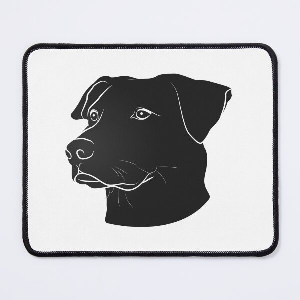 Item preview, Baesic Black Lab Outline designed and sold by Baesic Clothing Co..