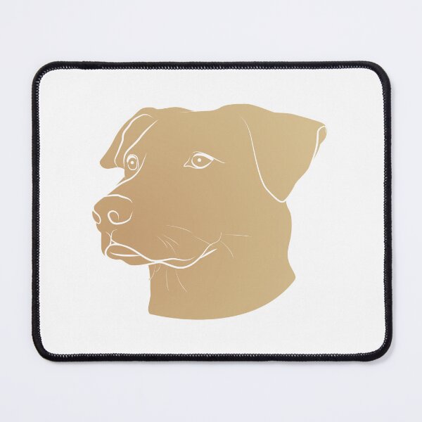 Item preview, Baesic Yellow Lab Outline designed and sold by Baesic Clothing Co..