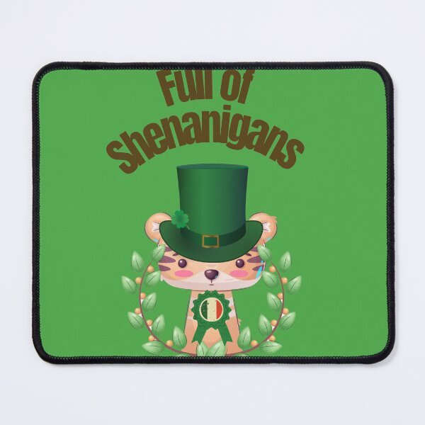 Item preview, Full of Shenanigans - Irish Tiger designed and sold by Mechanical-Artt.