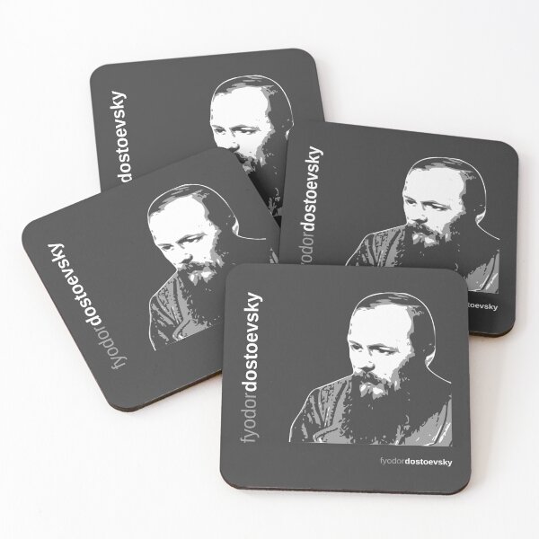Item preview, Classic Fyodor Dostoevsky poster designed and sold by CMYKStudio.