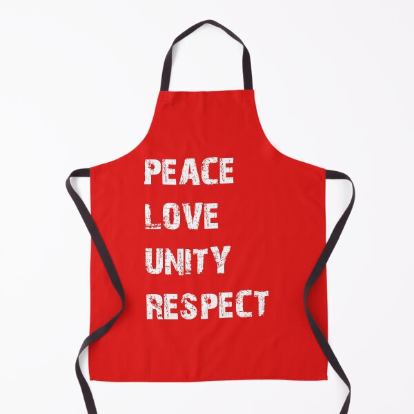 Item preview, PEACE LOVE UNITY AND RESPECT FOR ALL designed and sold by OverbeeDesigns.