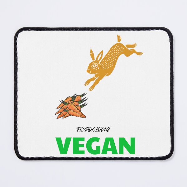 Item preview, Ferocious Vegan - Delicious Carrot designed and sold by ThingsInMyHead2.