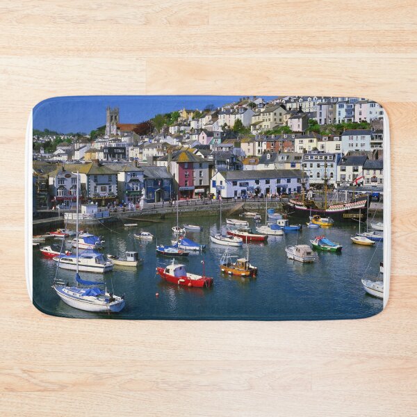 Item preview, Brixham Harbour designed and sold by galpinimages.