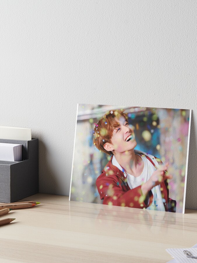 You never walk alone poster BTS Jimin Art Board Print for Sale by