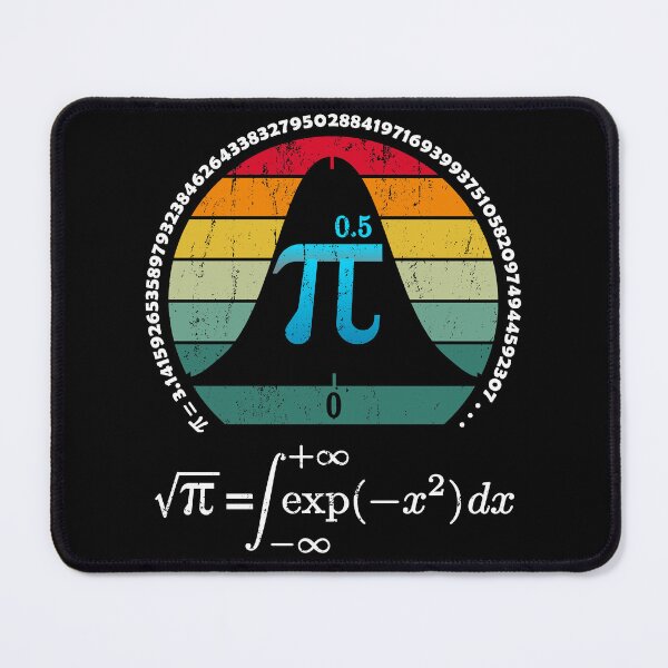 Item preview, Happy Pi Day and normal distribution : Cool gift for math teachers, students, data scientists and engineers designed and sold by thegiftedadult.