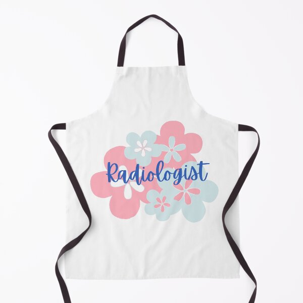 Item preview, Radiologist in Pink and Blue Floral Bloom designed and sold by Hear4theEars.