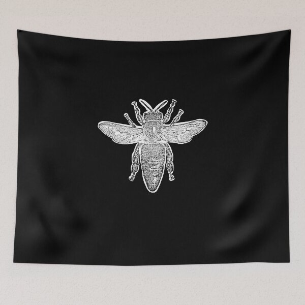 Item preview, Vintage Wood Engraving Bee, from the 1800's designed and sold by MountMercantile.