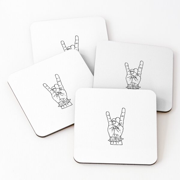 Item preview, Rock On / Je t'aime Sticker 2022 designed and sold by youssef lanibi.