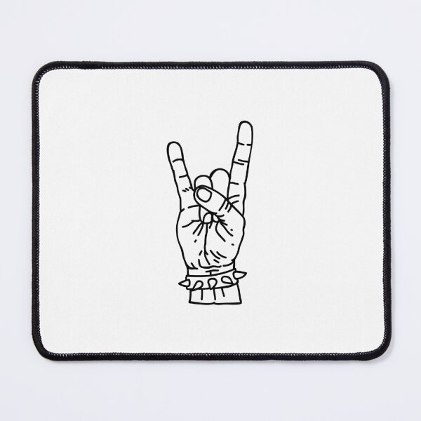 Item preview, Rock On / Je t'aime Sticker 2022 designed and sold by youssef lanibi.