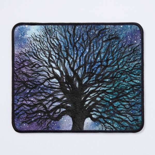 Item preview, Old Oak on a Starry Night designed and sold by Kelley-Art.