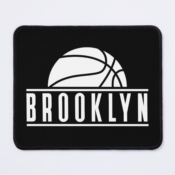 Item preview, Brooklyn basketball modern logo black designed and sold by KMA Home Design.