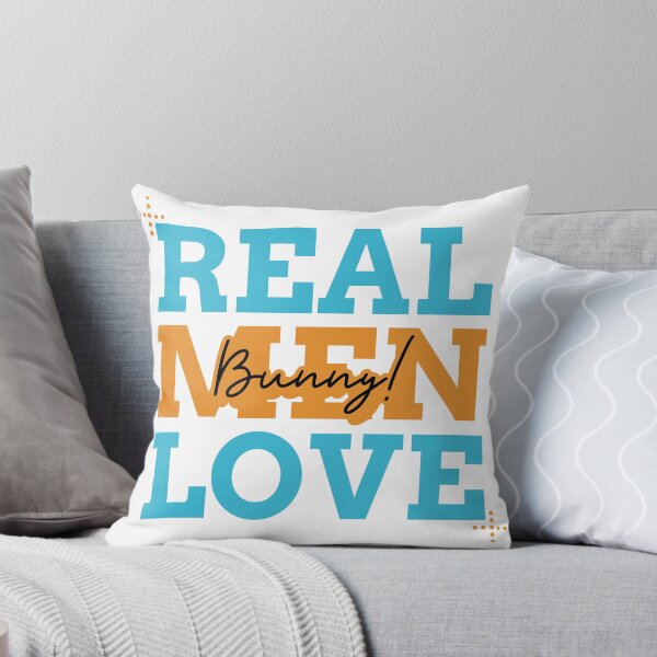 Item preview, Real Men Love Bunny - Rabbit Dad designed and sold by ThingsInMyHead2.