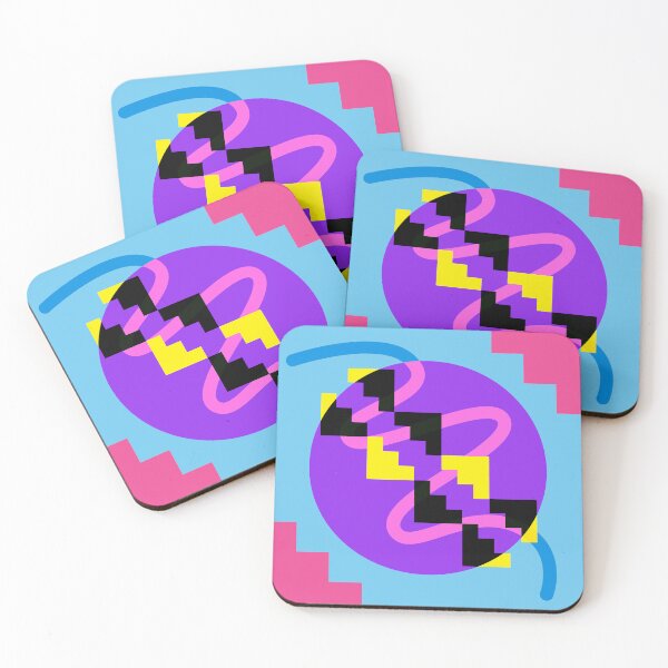 Item preview, Chaotic memphis abstract design designed and sold by SmashingBlouses.