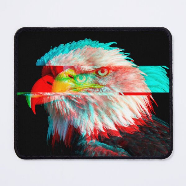 Item preview, psychedelic eagle designed and sold by mimirocker.